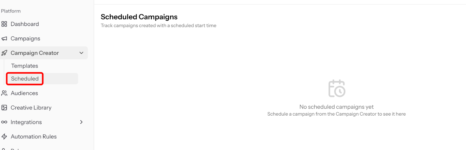Campaign Scheduling