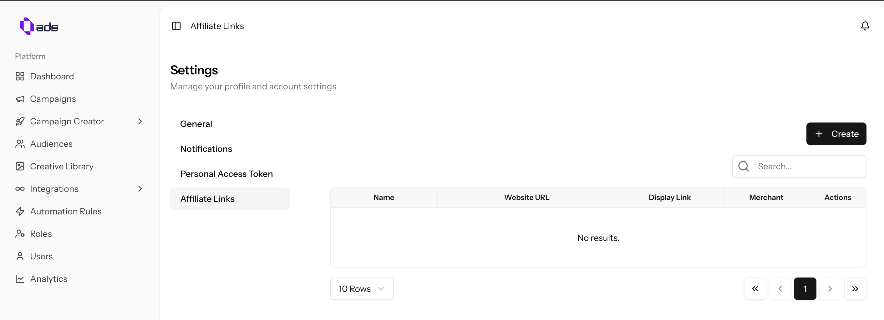 Affiliate Links