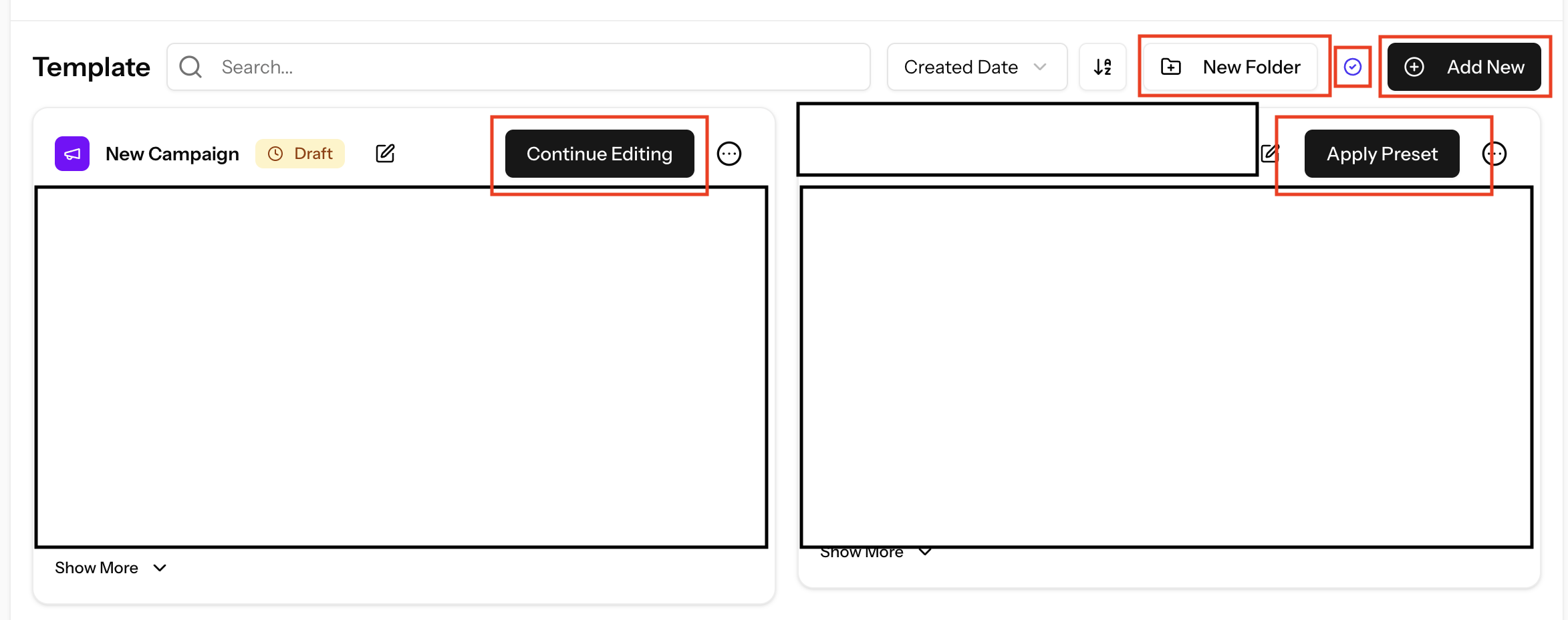 Template Management